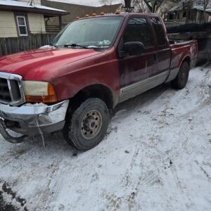 Current work truck used for junk removal operations that no longer meets GVWR and compliance requirements.
